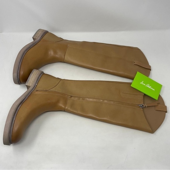 Sam Edelman Fable Knee High Riding Boots in Cashew Leather - NWT - Picture 6 of 10